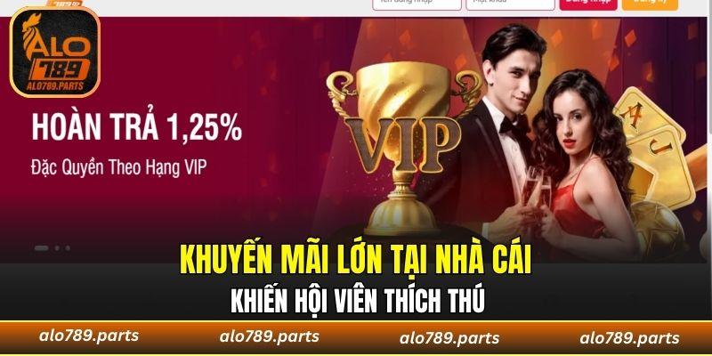 Khuyến mãi lớn tại nhà cái khiến hội viên thích thú